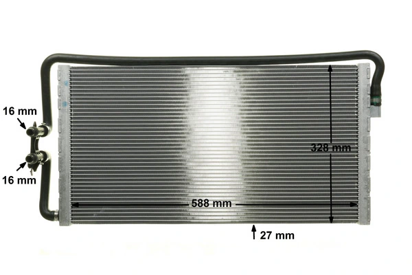 MAHLE CR 1044 000P Low Temperature Cooler, charge air cooler