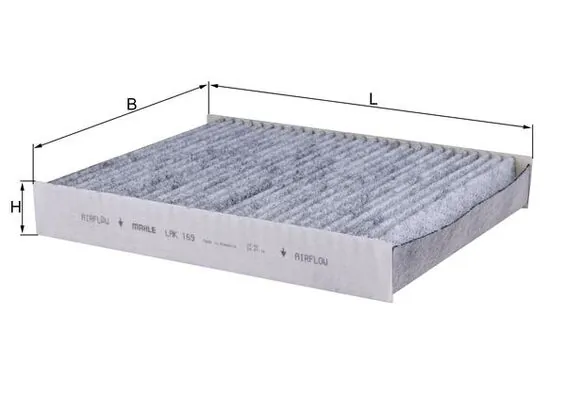 Filter, cabin air LAK 169