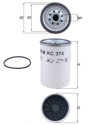 Fuel Filter KC 374D