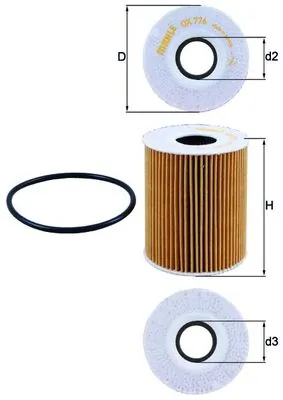 Oil Filter OX 776D