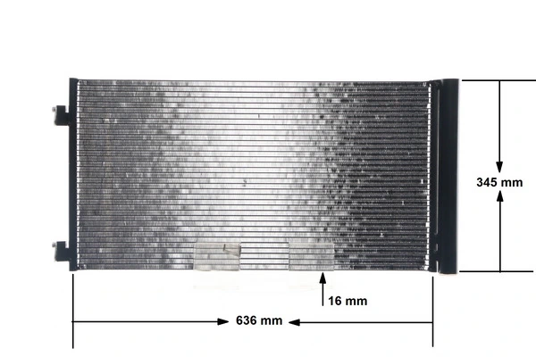 Condenser, air conditioning BEHR AC 751 000S