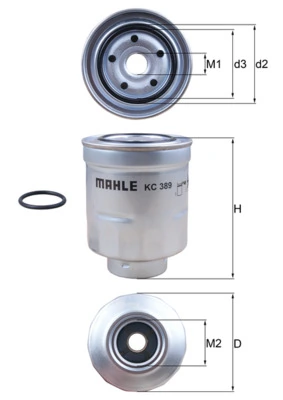 Fuel Filter KC 389D