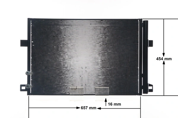 MAHLE AC 885 000S Condenser, air conditioning