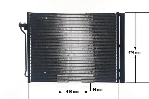 Condenser, air conditioning BEHR AC 463 000S