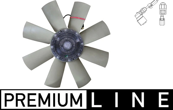 Fan, engine cooling BEHR *** PREMIUM LINE *** CFF 477 000P
