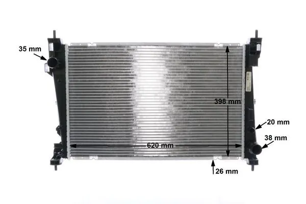 MAHLE CR 1987 000S Radiator, engine cooling