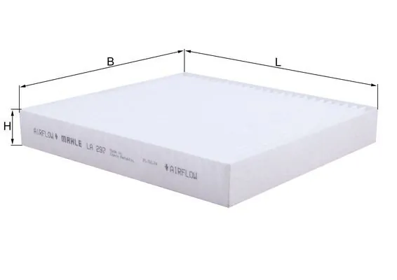 Filter, cabin air LA 297