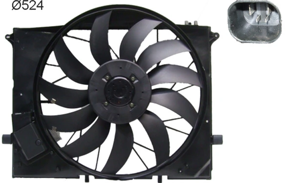 Fan, engine cooling BEHR CFF 172 000S