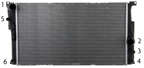 MAHLE CR 1725 000P Radiator, engine cooling