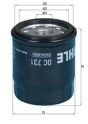 Oil Filter OC 731