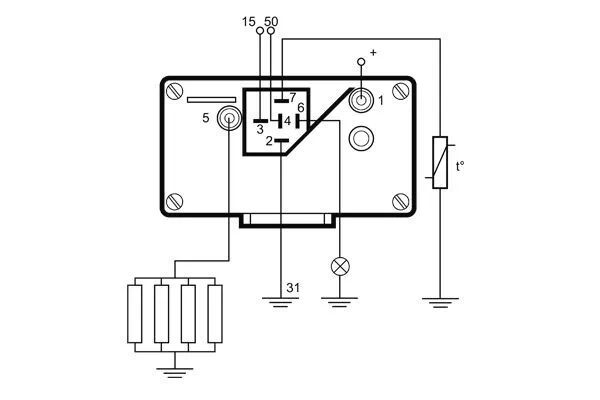 Control Unit, glow time MHG 29