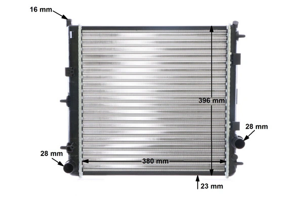 Radiateur, refroidissement du moteur BEHR CR 557 000S