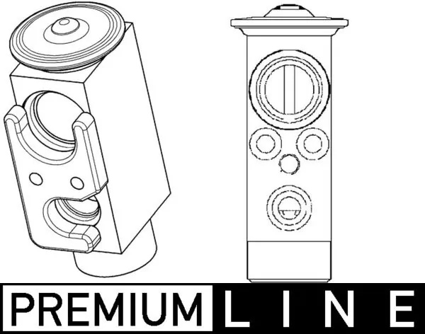 Expansion Valve, air conditioning BEHR *** PREMIUM LINE *** AVE 72 000P