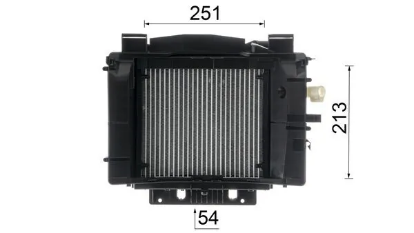 MAHLE AE 195 000P Evaporator, air conditioning