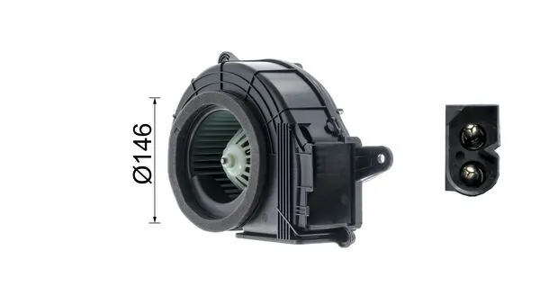 Interior Blower BEHR *** PREMIUM LINE *** AB 27 000P