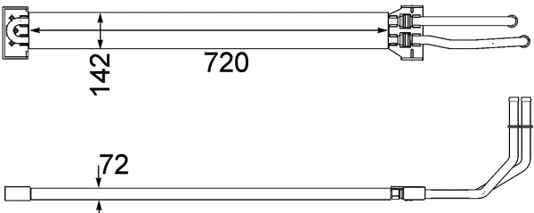 MAHLE CLC109000P 正品