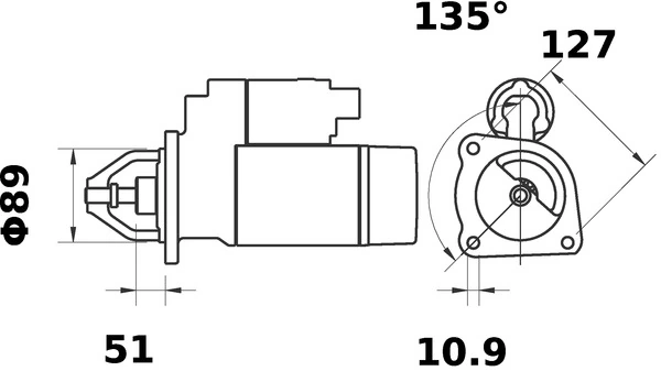 MAHLE MS 34 Starter