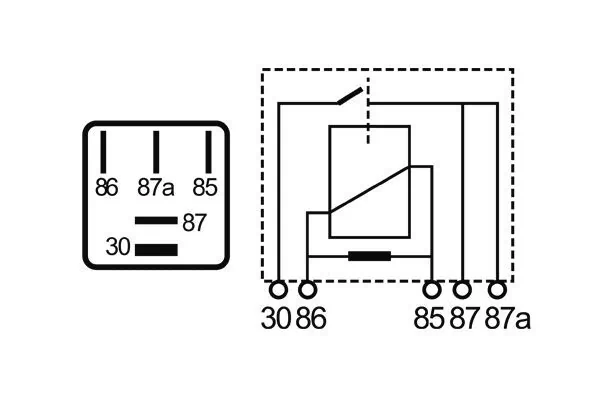 Relay, main current MR 3