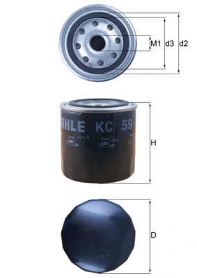 Fuel Filter KC 59