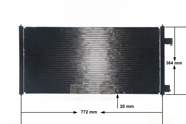 Condenser, air conditioning BEHR AC 689 000S