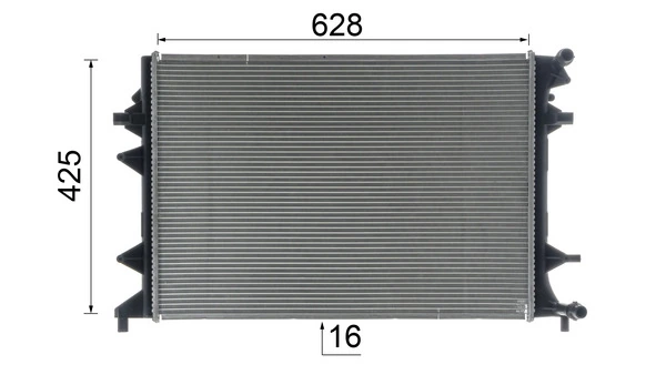 MAHLE CR 855 000S Radiator, engine cooling