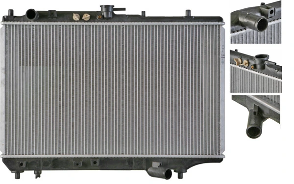 Radiator, engine cooling BEHR CR 179 000S