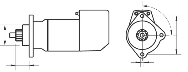 MAHLE MS 675 Starter