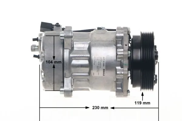 MAHLE ACP 191 000S Compressor, air conditioning