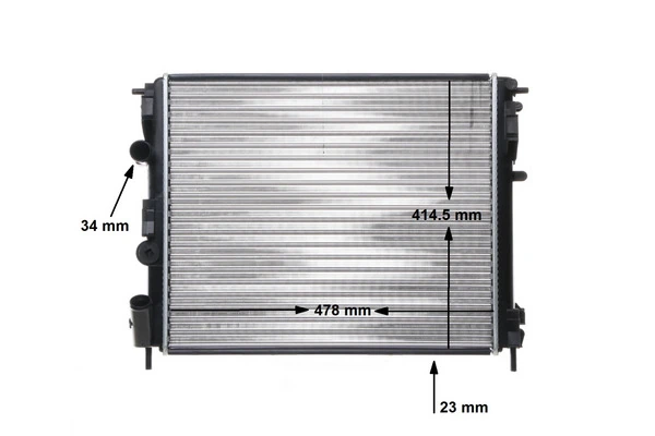 MAHLE CR 35 000S Radiator, engine cooling