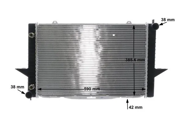MAHLE CR 1544 000S Radiator, engine cooling