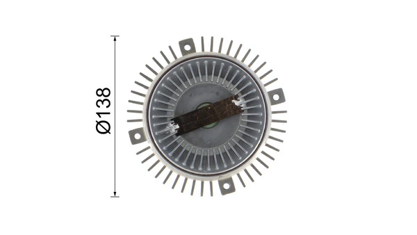 MAHLE CFC 64 000P Clutch, radiator fan