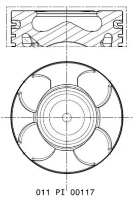 Piston 011 PI 00117 000