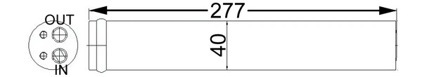 Dryer, air conditioning BEHR AD 62 000S