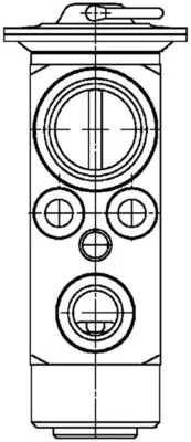 Expansion Valve, air conditioning BEHR *** PREMIUM LINE *** AVE 23 000P