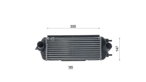 Charge Air Cooler BEHR CI 695 000S