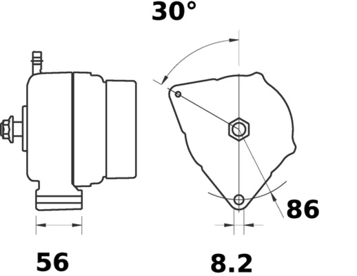 MAHLE MG 178 Alternator