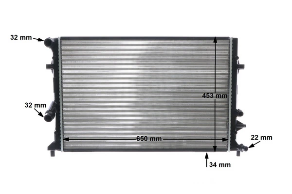 MAHLE CR 1899 000S Radiator, engine cooling