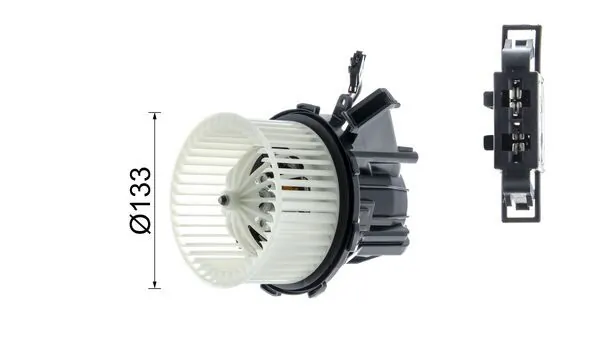 MAHLE AB 114 000P Interior Blower