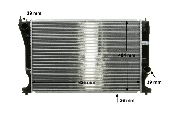 MAHLE CR 1080 000S Radiator, engine cooling