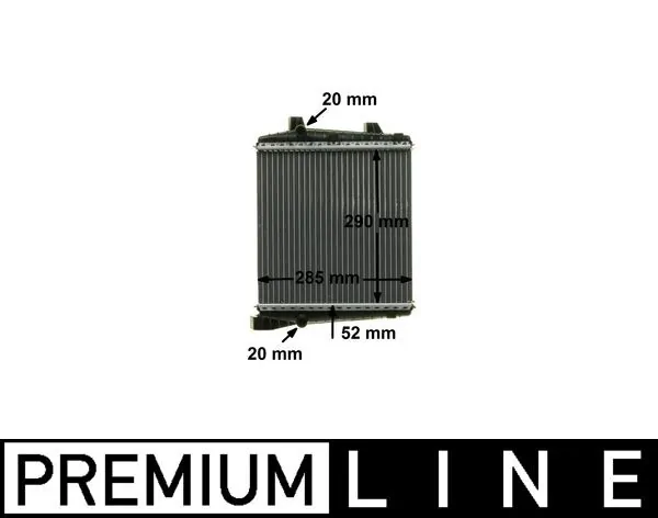 MAHLE CR 1186 000P Radiator, engine cooling