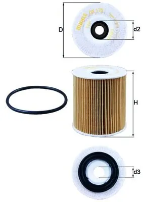 Oil Filter OX 175D