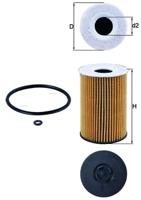 Oil Filter OX 787D