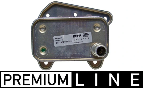 Oil Cooler, engine oil BEHR *** PREMIUM LINE *** CLC 52 000P