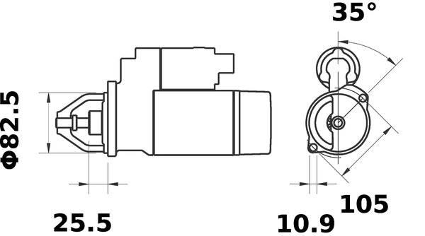 MAHLE MS 27 Starter