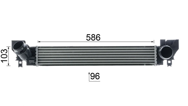 MAHLE CI 627 000P Charge Air Cooler