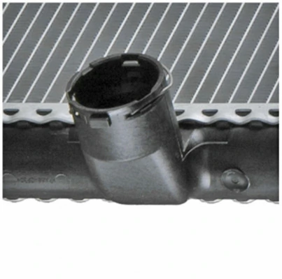 Radiator, engine cooling BEHR CR 889 000S