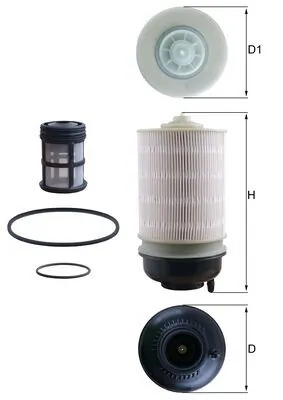 燃料フィルター KX 581KIT