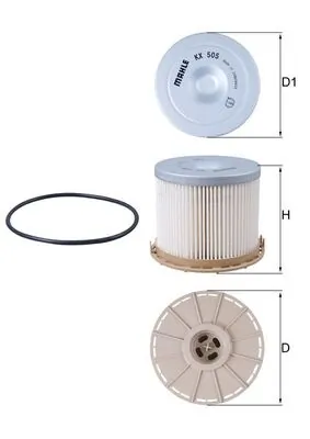 Fuel Filter KX 505D