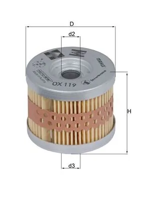 Oil Filter OX 119