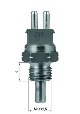 Sensor, coolant temperature BEHR TSE 2